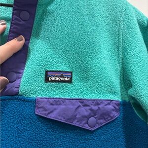 Patagonia Synchilla Teal Fleece Jacket